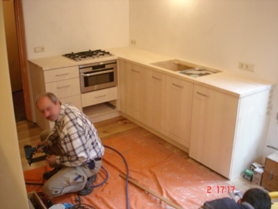Laatste dingen voor de keuken