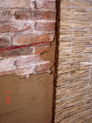 Leemstuc en riet