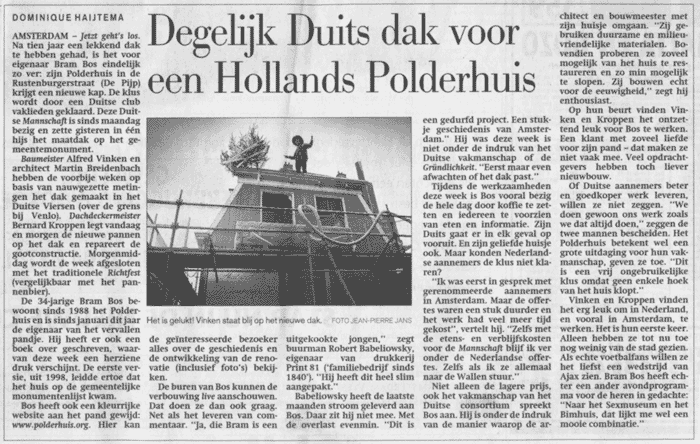 Parool, 14 november 2002