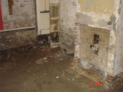 Woonkamer leeg